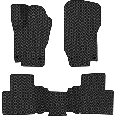 Килимок в салон EVAtech Mercedes-Benz ML-Class (W164) 2005-2011 2 поко (MB11723ZD3MS4RBB)