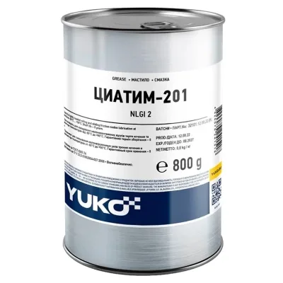 Мастило автомобільне Yuko ЦИАТИМ-201 0,8к (4820070241518)