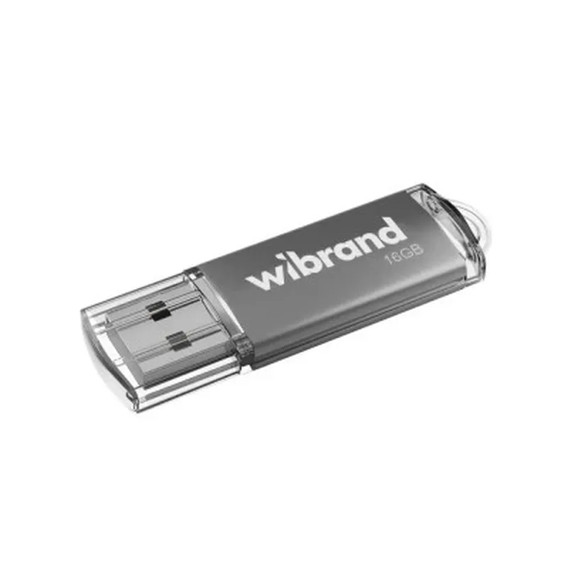 USB флеш накопичувач Wibrand 16GB Cougar Silver USB 2.0 (WI2.0/CU16P1S)