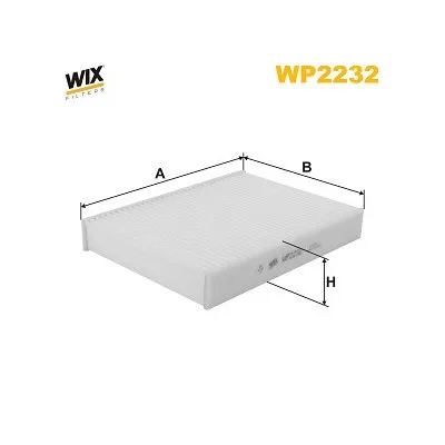 Фільтр салону Wixfiltron WP2232