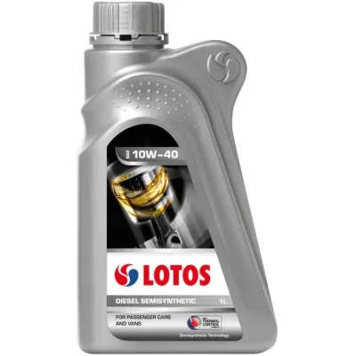 Моторна олива Lotos SEMISYNTHETIC SN SAE 10W-40 ACEA A3/B4 1л (WF-K105K00-0H0)
