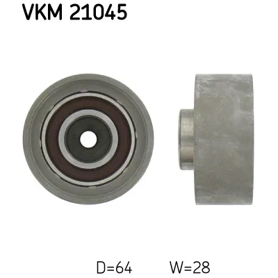 Ролик натягувача ременя SKF VKM 21045