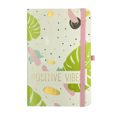 Книга записна Buromax Positivo 136х207 мм 96 аркушів у клітинку (BM.255110-15)