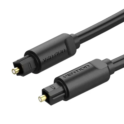 Кабель мультимедійний Optical Toslink 2.0m black Vention (BAEBH)