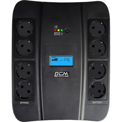 Пристрій безперебійного живлення Powercom SPD-1100U LCD, 605W (SPD-1100U.LCD)