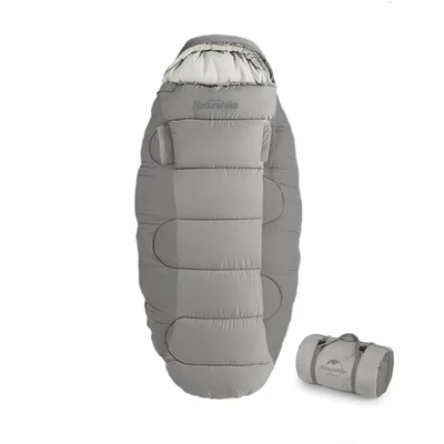Спальний мішок овальний Naturehike PS300 CNK2350WS026, сірий