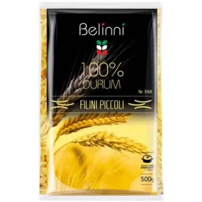 Макарони Belinni Вермішель ниткоподібна тонка коротка 500 г (4750020051297)