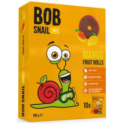 Цукерка Bob Snail Манго 100 г (1740876)