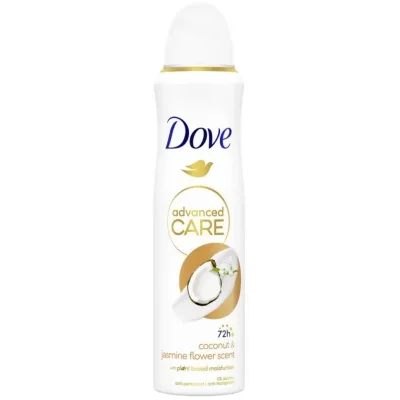 Антиперспірант Dove Кокос та квіти жасмину 72 години 150 мл (8720181291487)