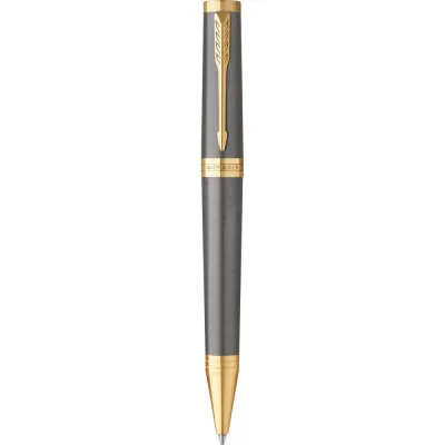 Ручка кулькова Parker INGENUITY Grey Lacquer GT BP (60 432)