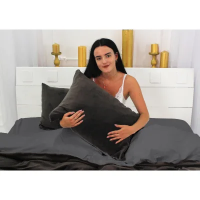 Постільна білизна MirSon Велюр Winter Delicate 28-0073 Gladiolo King Size (2200004038414)
