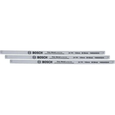 Полотно Bosch універсальне, 24TPI, 150мм, 3шт (1.600.A03.2UL)
