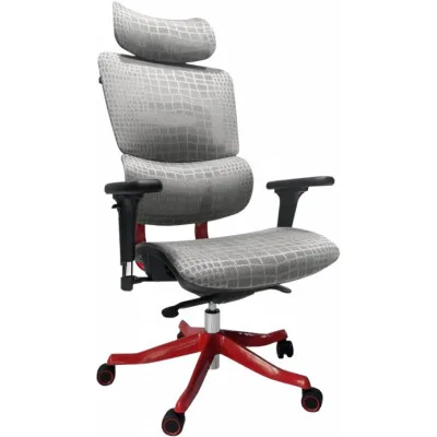 Офісне крісло GT Racer X-626 Gray/Red