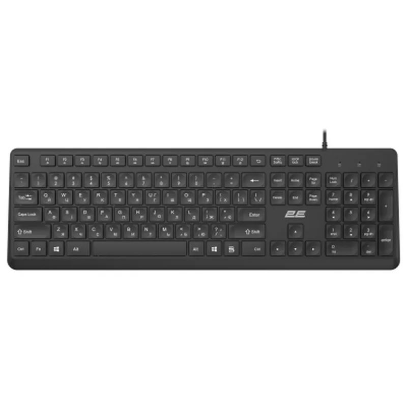 Клавіатура 2E KS405 USB UA Black (2E-KS405UBK_UA)