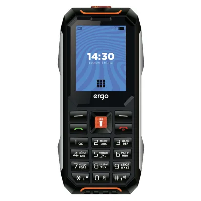 Мобільний телефон Ergo E182 Black Orange