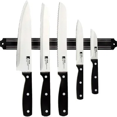 Набір ножів MasterPro Gourmet Pepe з магнітним тримачем (BGMP-4330)