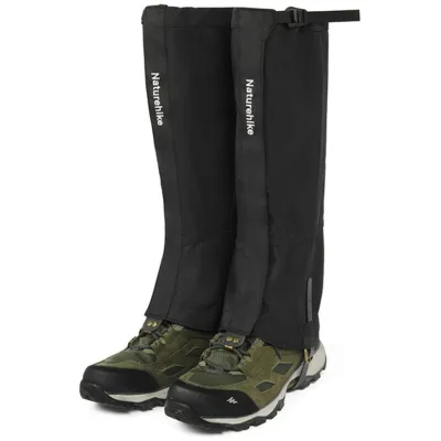 Бахіли туристичні Naturehike Водонепроникні CNK2450DS011, розмір L, чорні (6975641889724)