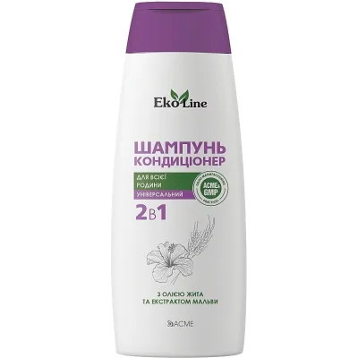 Шампунь Acme Color EkoLine 2в1 Для всієї родини 400 мл (4820000308281)