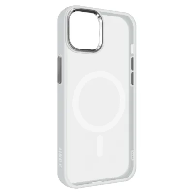 Чохол до мобільного телефона Armorstandart Unit MagSafe Apple iPhone 12/12 Pro Matte Clear Silver (ARM70444)