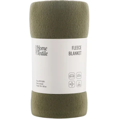 Плед Ardesto Fleece 100% поліестер, зелений 130х160 см (ART0730PB)