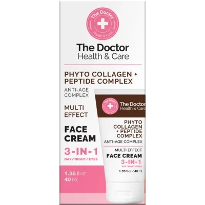 Крем для обличчя The Doctor Health & Care Phyto Collagen-Peptide Complex Face Cream 3в1 40 мл (5901845509329)