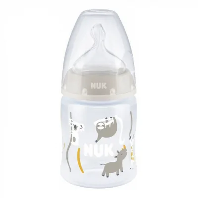 Пляшечка для годування Nuk First Choice Plus Сафарі 150 мл Бежева (3952400)
