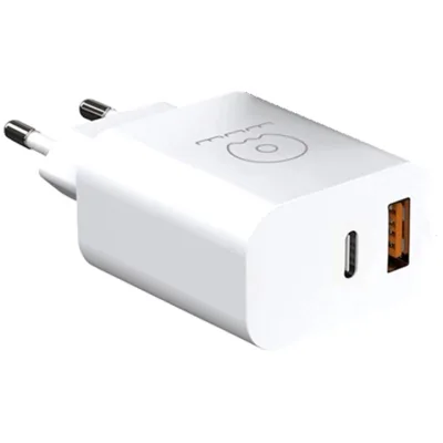 Зарядний пристрій WUW C172 1xUSB-C PD20W + 1xUSB QC3.0 18W Black (6972573335381)