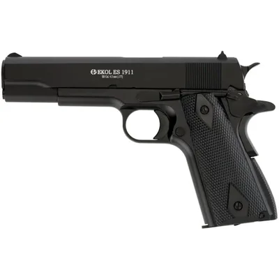 Пневматичний пістолет EKOL ES 1911, калібр 4,5 мм (.177), чорний