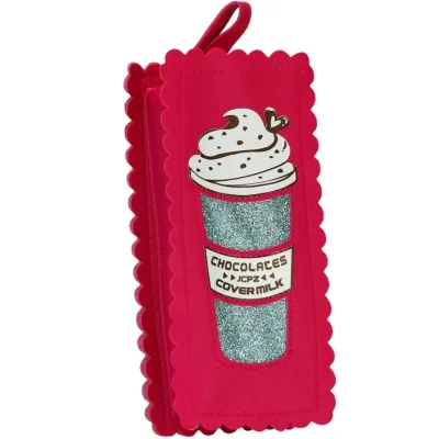 Пенал Cool For School 1 відділення Рожевий (J-2609-pink)