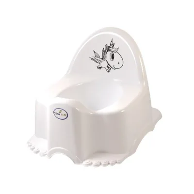 Горщик Tega Baby з музикою Unicorn white (PO-055-103)