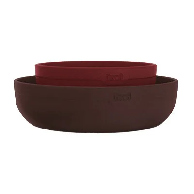 Тарілка дитяча Lovi Pistachio Tamarillo Бордові 2 шт (21/531_red)