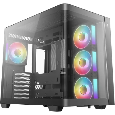 Корпус для ПК Deepcool CG530U 4F Black (R-CG530U-BKAGA4-G)