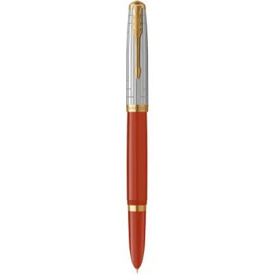 Ручка пір'яна Parker PARKER 51 Premium Rage Red GT  FP F (56 211)