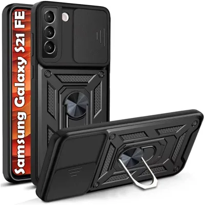 Чохол до мобільного телефона BeCover Military Samsung Galaxy S21 FE SM-G990 Black (707364)