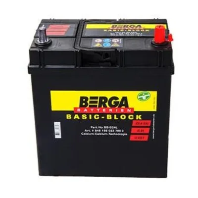 Акумулятор автомобільний Berga Basicblock 35Ah ASIA Ев (-/+) ТК (300EN) (5351180307902)