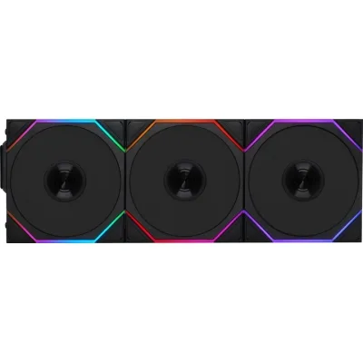Кулер до корпусу Lian Li Uni Fan TL WIRELESS 120-3, Black (G99.12TL1W3B.00)