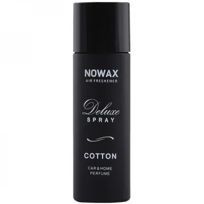Ароматизатор для автомобіля NOWAX Deluxe Spray Cotton, 50 мл (NX07751)