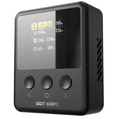 Зарядний пристрій для дрона iSDT 608PD, 240W DC/PD dual mode (608PD)