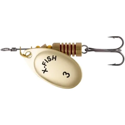 Блешня X-Fish Stark 6.5g 3 Gold (1917.05.76)