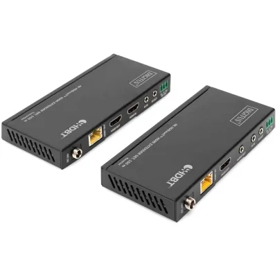 Адаптер HDMI extender 120m 4K/60Hz 150m Full HD 1080p CAT6A/7/8 Digitus (DS-55508)