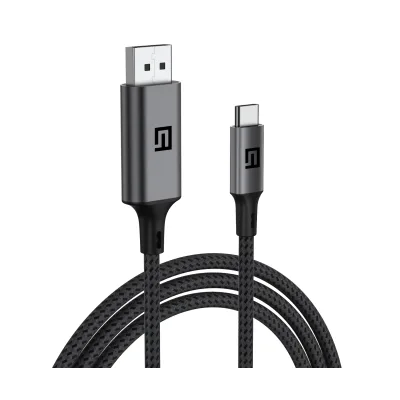 Кабель мультимедійний USB-C to DisplayPort M 2.0m 4K60Hz black Armorstandart (ARM76892)