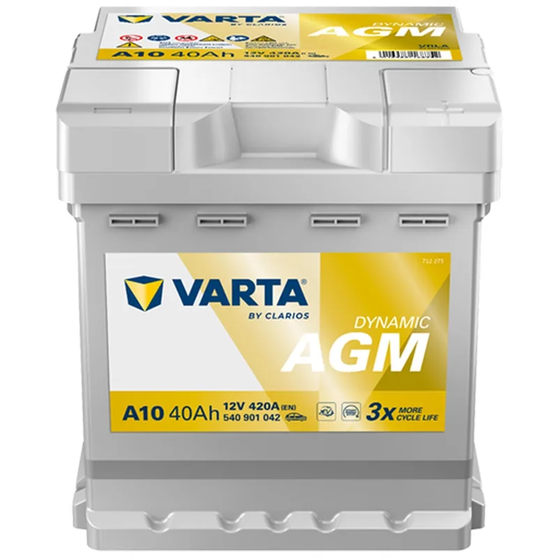 Аккумуляторы VARTA 6СТ-40Ah АзЕ (540901042)