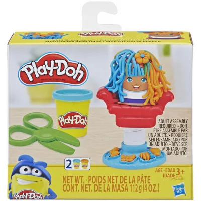 Набір для творчості Hasbro Play-Doh Mini Улюблені набори в мініатюрі Божевільні зачіски (E4902)