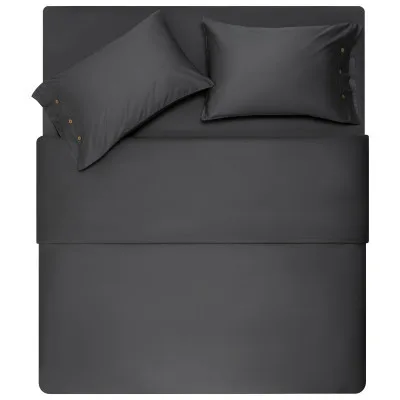 Підковдра ARDESTO Mix&Match Premium 100% бавовна, сатин сірий 160х220 см (ART1622DVY)