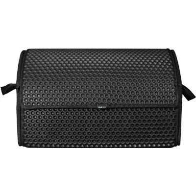 Сумка-органайзер EVAtech M-PRO 32x50x30 см. Сота чорна з чорним кантом (BS13642OM3SBB)