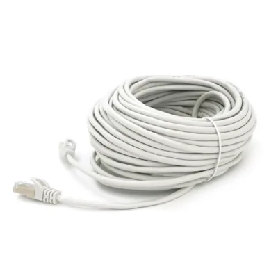 Патч-корд 30м FTP cat.5e, CU, RJ45, grey Merlion (PCM-CU-5E/30G)