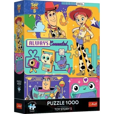 Пазл Trefl Premium Plus Toy Story 5 Історія іграшок 5, 1000 елементів (5900511121483)