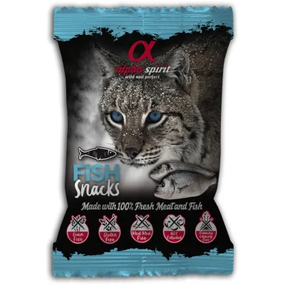 Ласощі для котів Alpha Spirit Fish Snacks 50 г (8436586310080)
