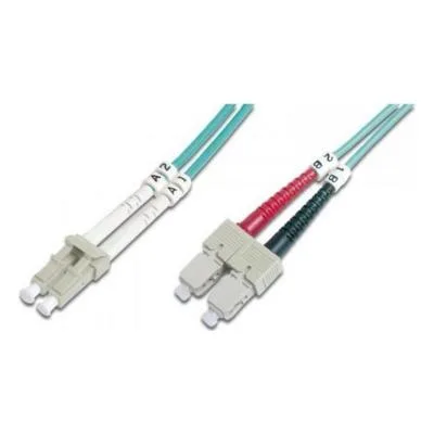 Оптичний патчкорд Digitus LC/UPC-SC/UPC,50/125,OM3,duplex,10m (DK-2532-10/3)