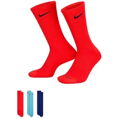 Шкарпетки Nike U NK EVRY PLUS CUSH CREW 3PR SX6888-925 42-46 3 пари Мультиколор (196147077088)